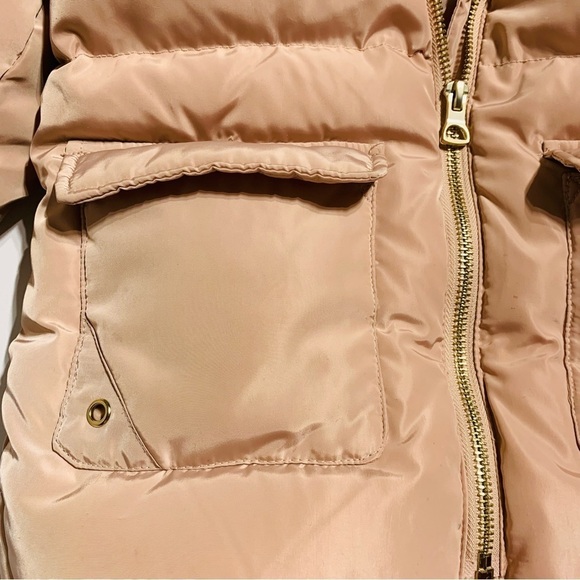 Zara down filled little girls 2-3Y puffer hooded jacket - Picture 2 of 7